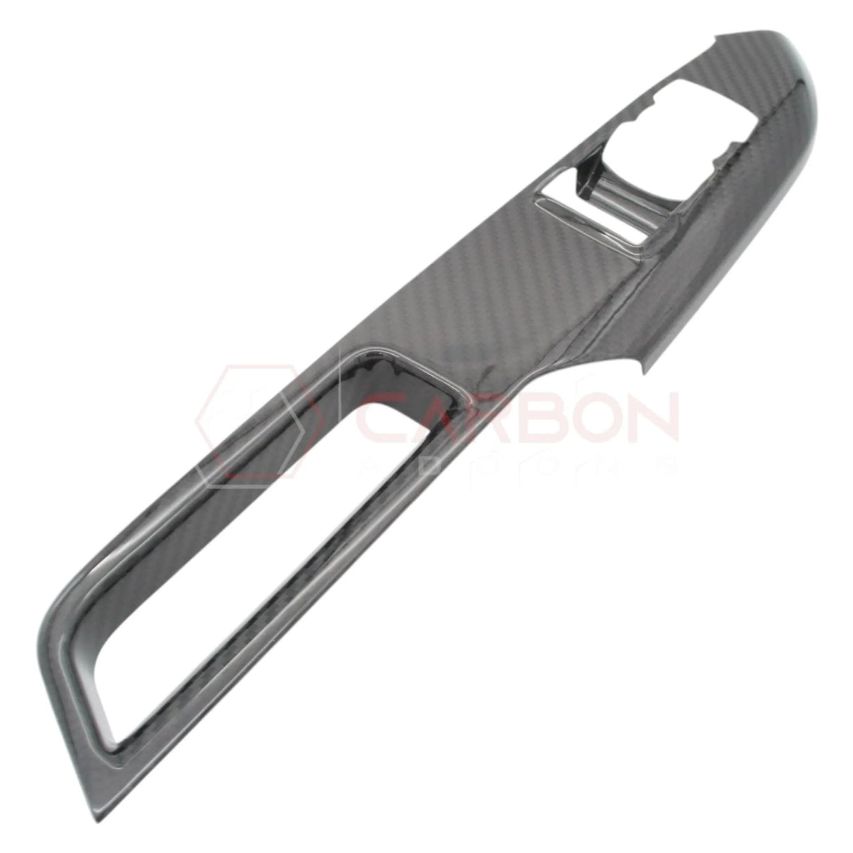 2024+ S650 Mustang Hard Carbon Fiber Window Switch Control Trim Cover | V2