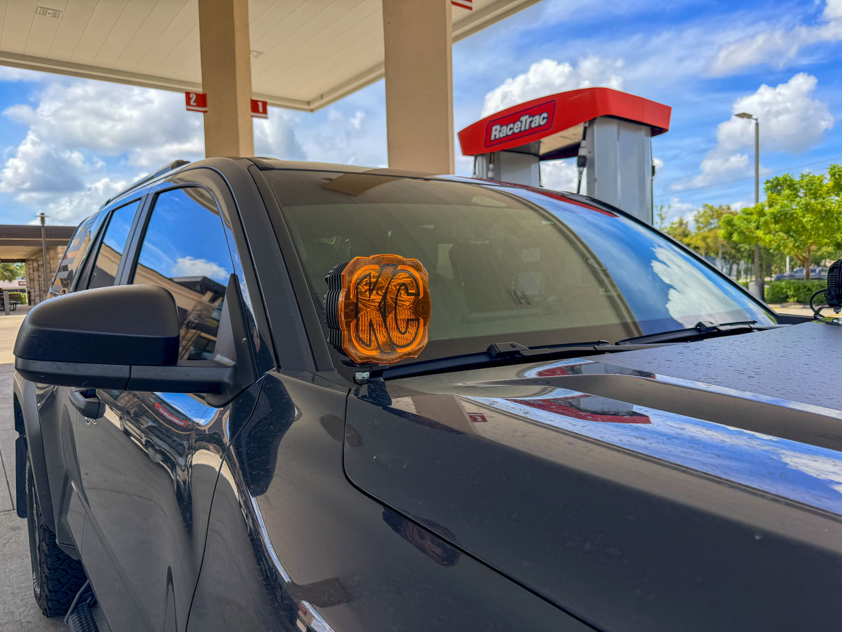 KC HiLITES Amber or Clear Cover Overlays - Universal