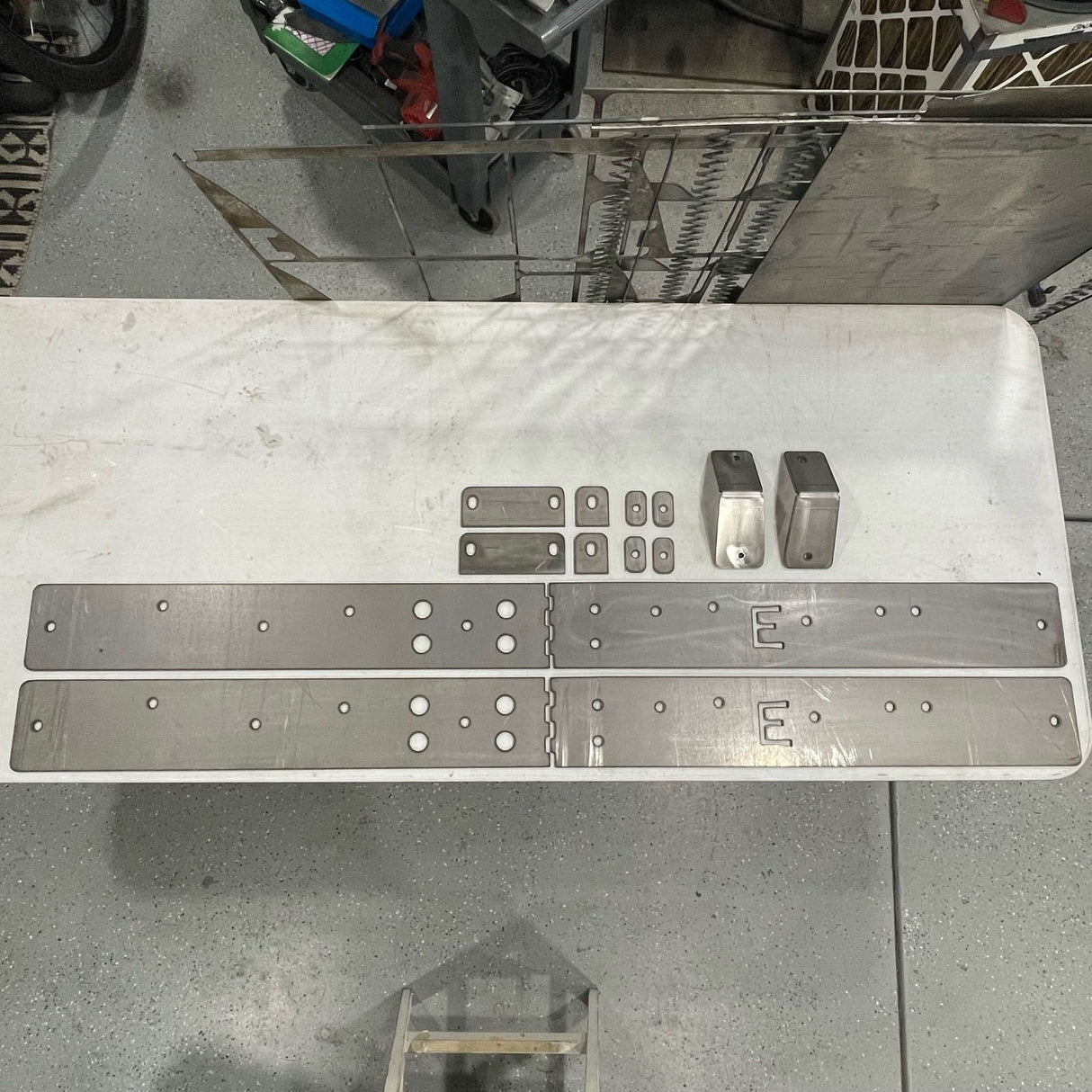 Toyota Tacoma Longbed (16-23) Bolt on Rock Slider Frame Plate Kit