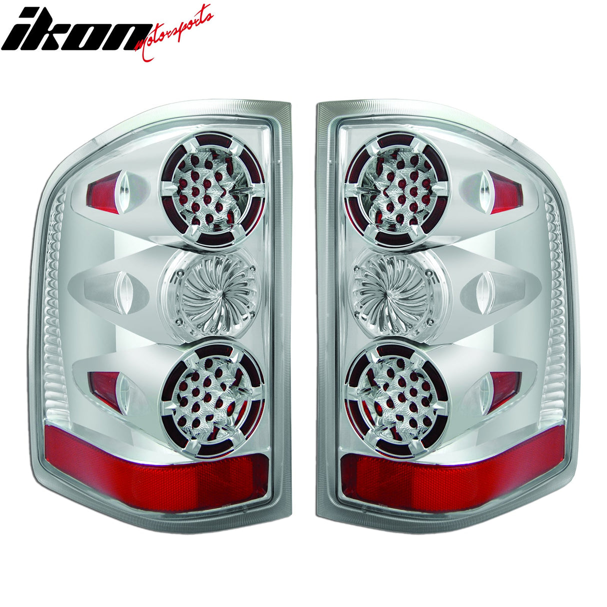2007-2013 Silverado 1500 2500 3500 Lens LED Tail Lights Brake Lamps