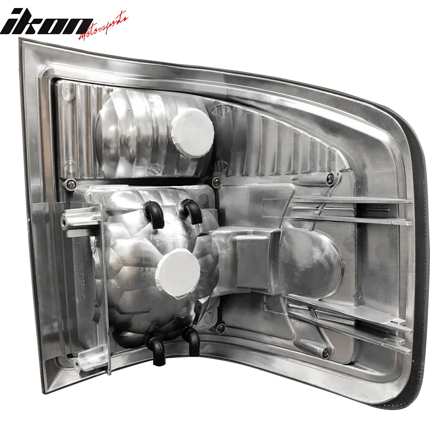 2004-2007 Ford F-150 Black Clear Lens LED Tail Lights Rear Brake Lamps