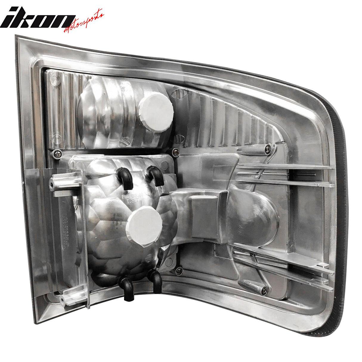 2004-2007 Ford F-150 Chrome Clear Lens LED Tail Lights Rear Brake Lamp