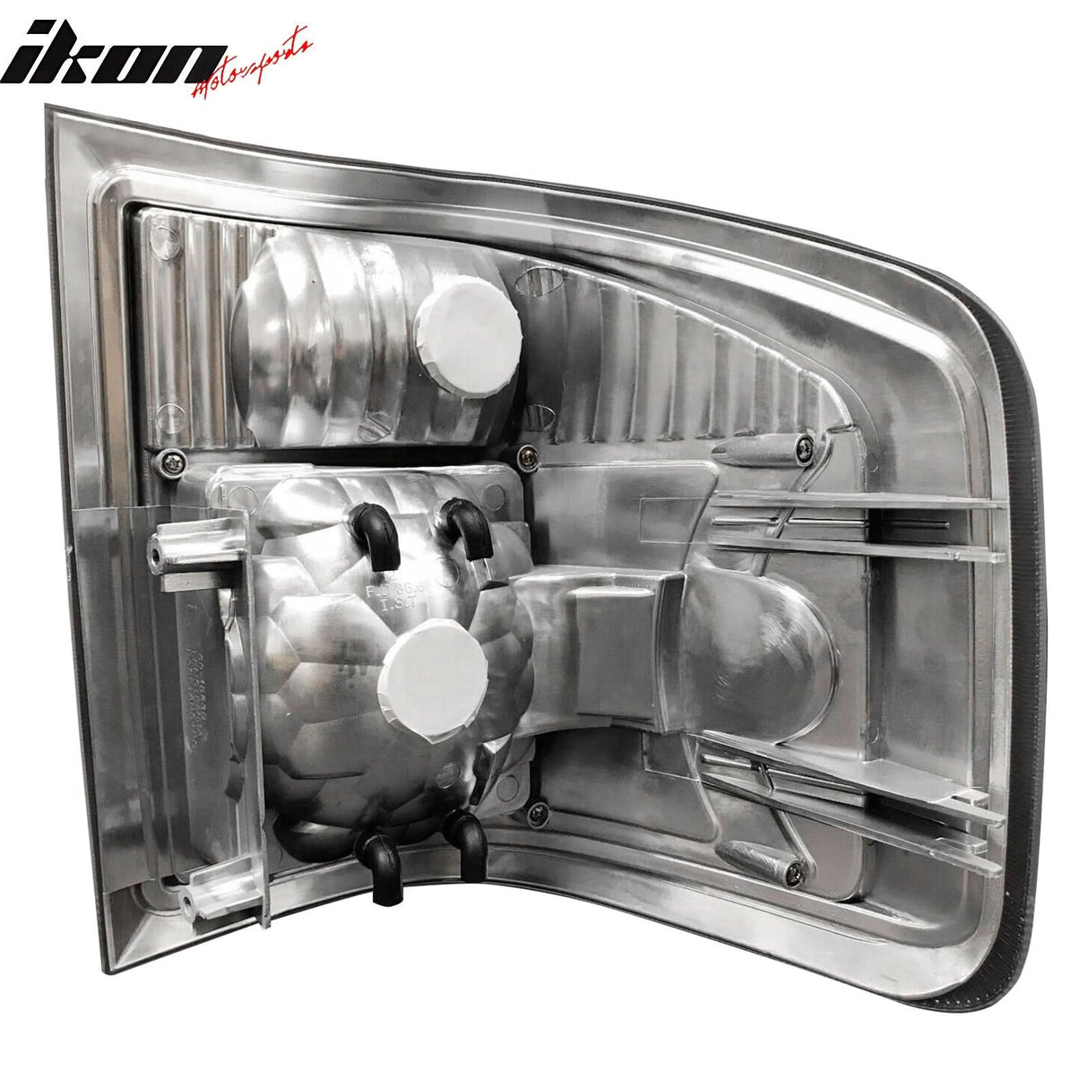 2004-2007 Ford F-150 Chrome Clear Lens LED Tail Lights Rear Brake Lamp