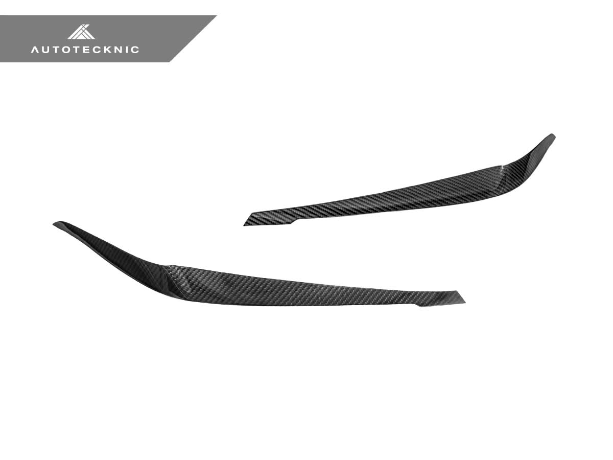 AutoTecknic Carbon Fiber Headlight Trim Set - BMW G01 X3 | G02 X4