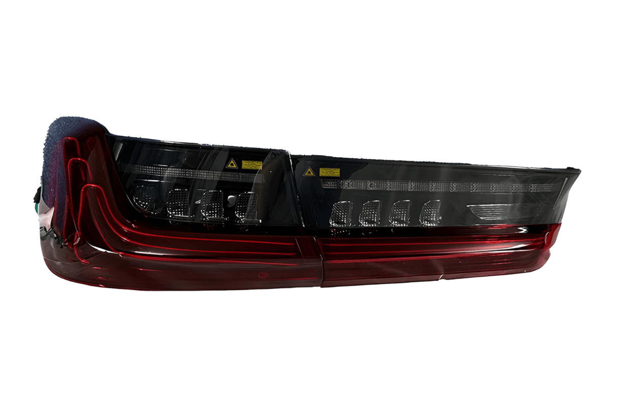 BMW 3 Series G20 G28 Red and Smoked CSL Style Laser Tail Lights (2019-2024) - K2 Industries
