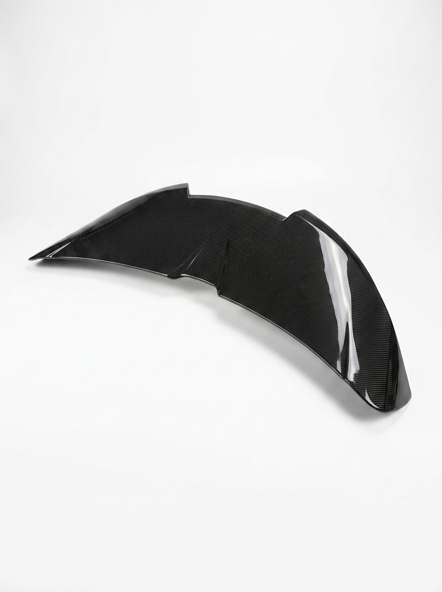 McLaren 720S Spider Dry Carbon Fiber Rear Spoiler Wing Polished Finish 2017 - 2019