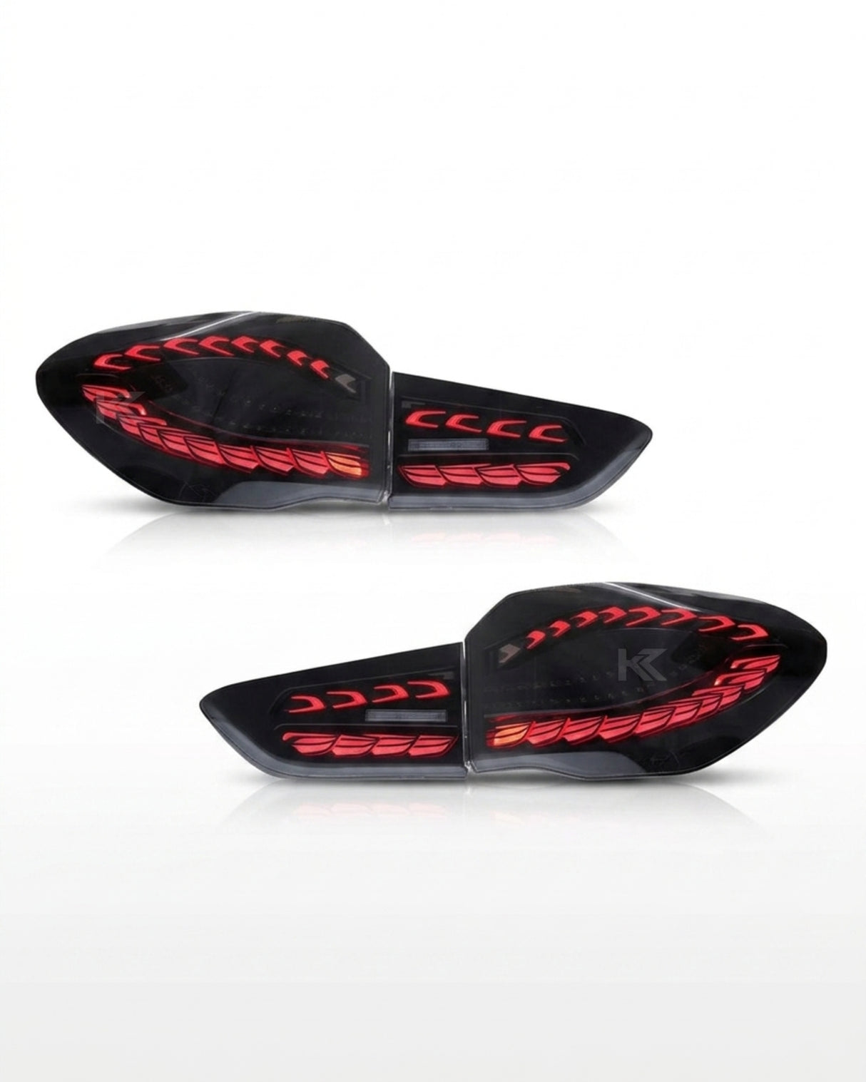 BMW X1 GTS/Dragon Scale Styles LED Tail Lights 2016-2021