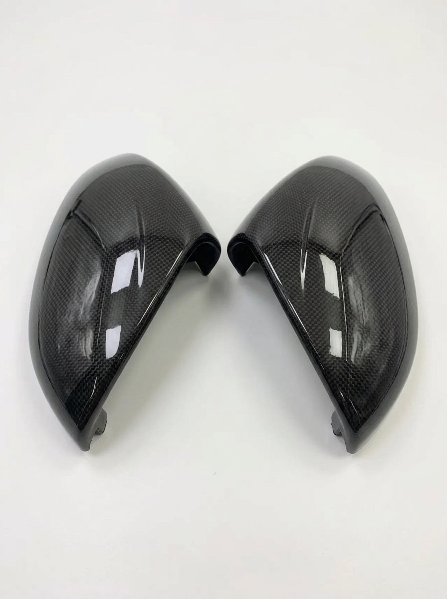 2019+ Ferrari SF90 Side Mirror Caps - Dry Carbon Fiber