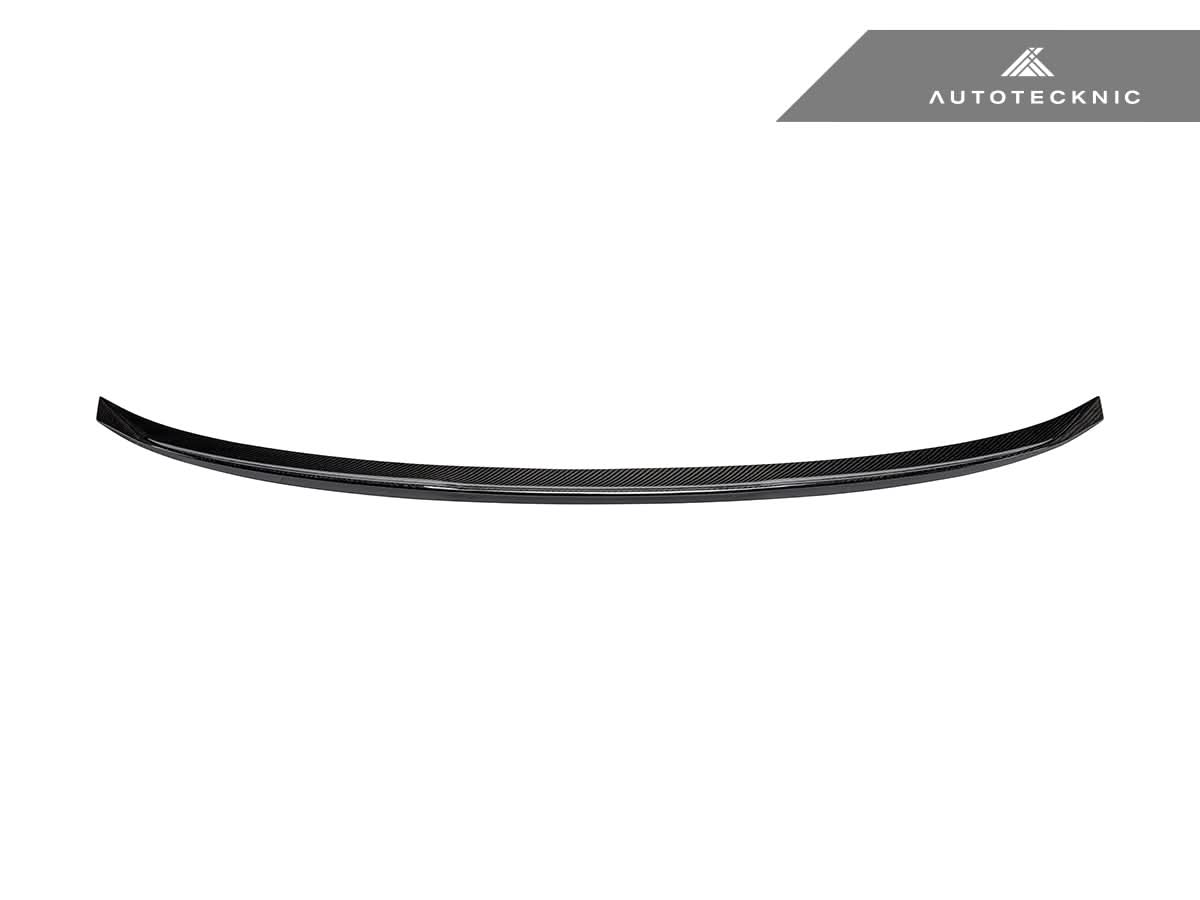 AutoTecknic Dry Carbon V1 Elevated Trunk Spoiler - BMW G80 M3