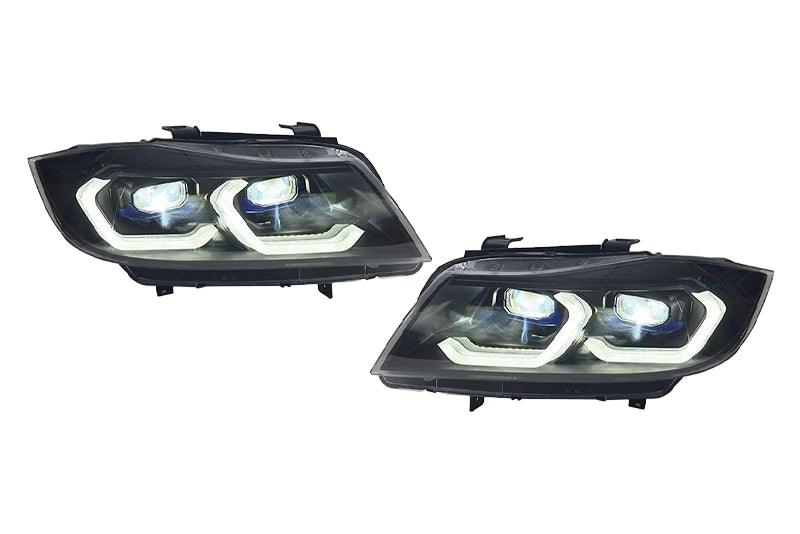 BMW 3 Series E90 Laser Modern Style Headlights LED Headlights (2004 - 2013) - K2 Industries
