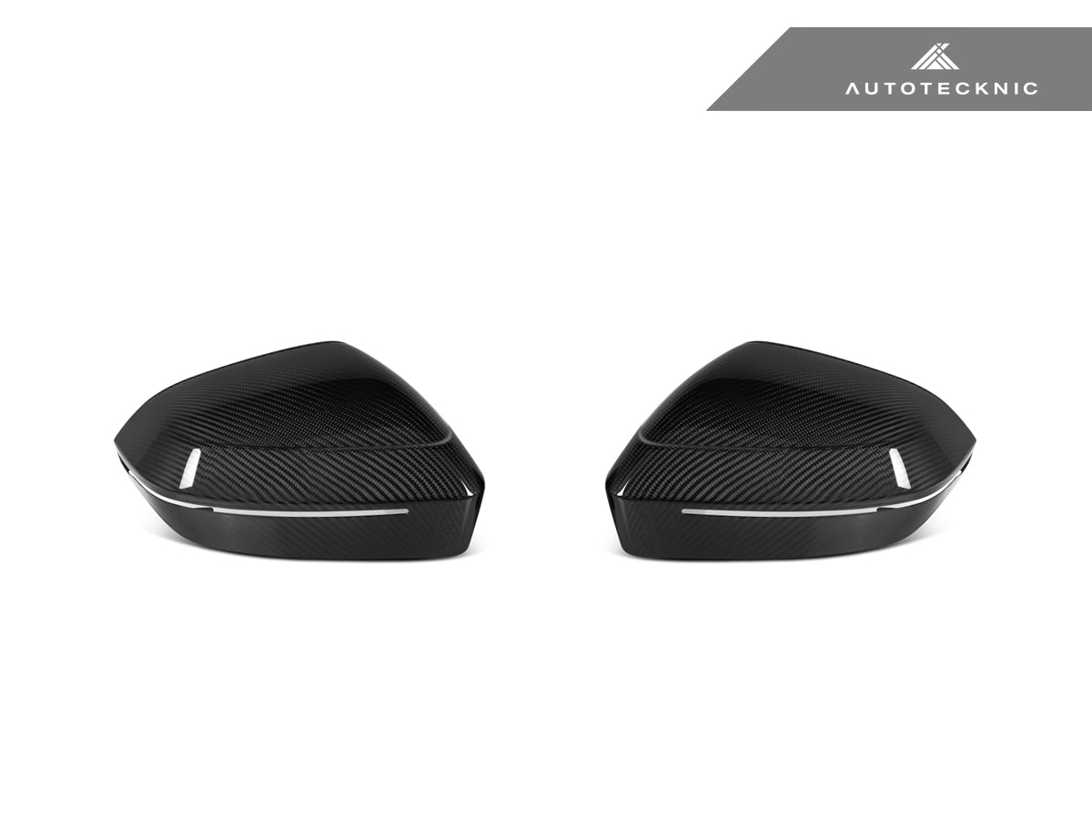 AutoTecknic Dry Carbon Fiber Mirror Cap Set - G45 X3
