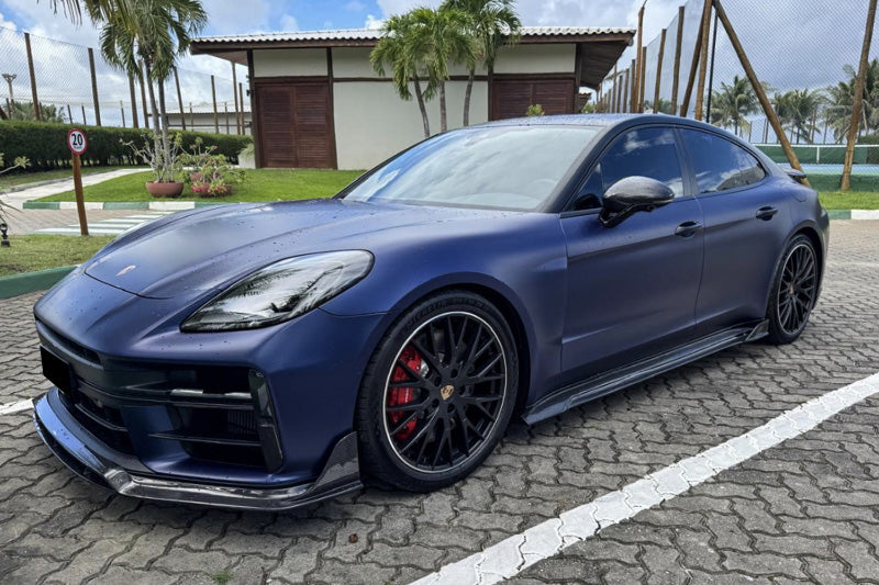 2024-2026 Porsche Panamera 976 ODV1 Style Dry Carbon Fiber Front Lip