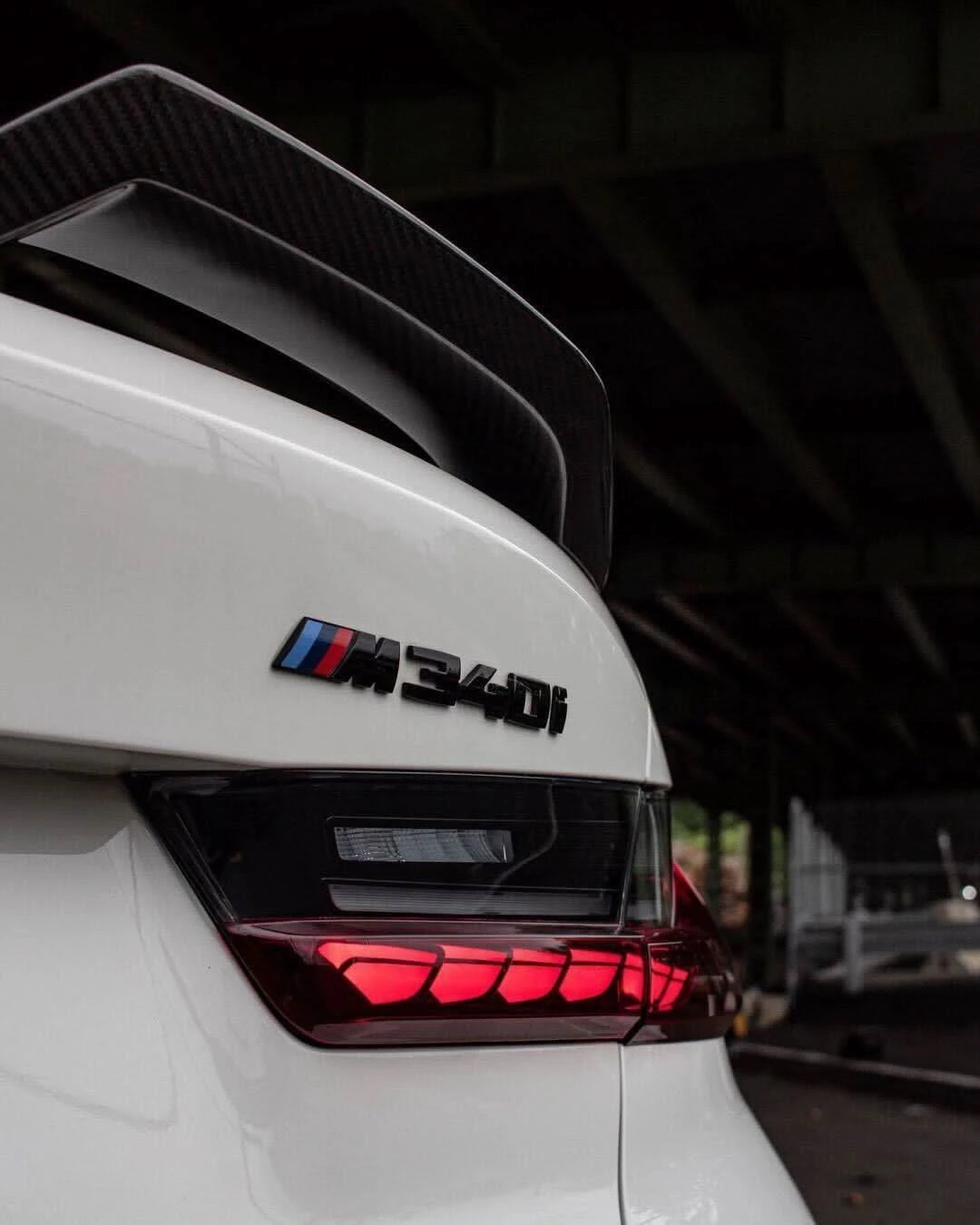 BMW 3 Series M3 G80 G20 M4 G82 G22 Vor Style Carbon Fiber Trunk Spoiler (2021 - 2023) - K2 Industries