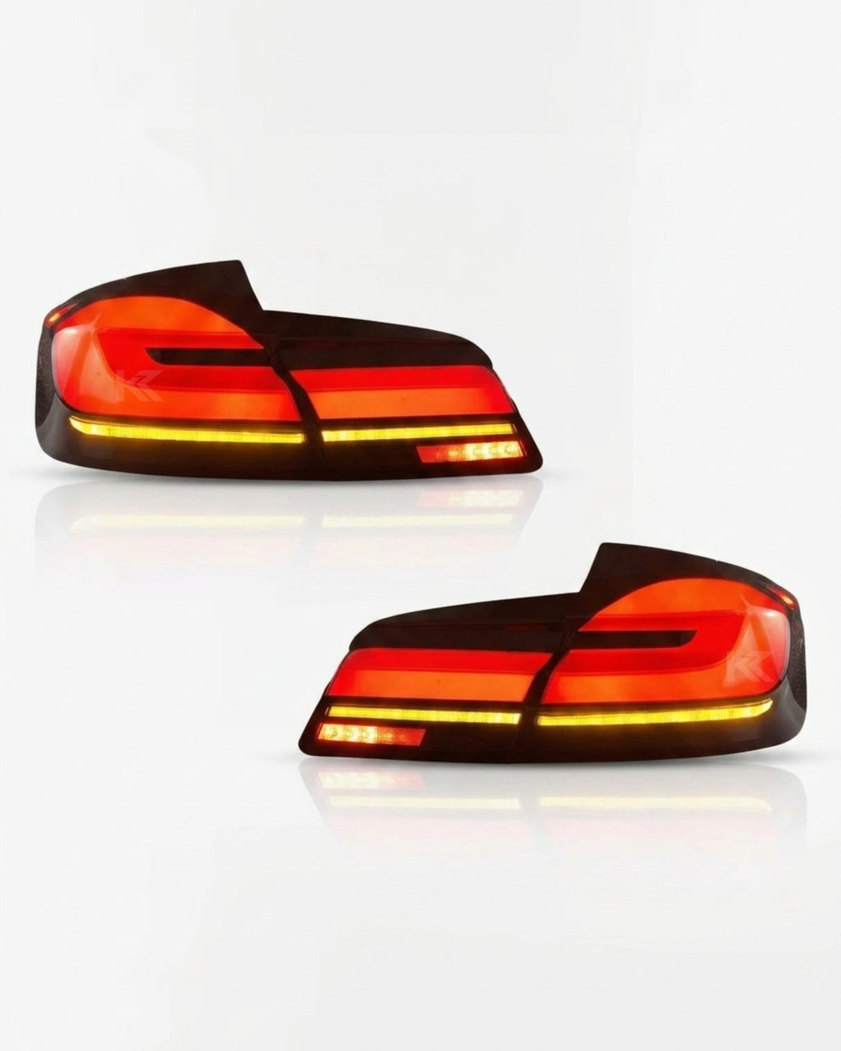 BMW 5-Series F10 F18 Clear (G30 Style) Tail Lights 2011-2017