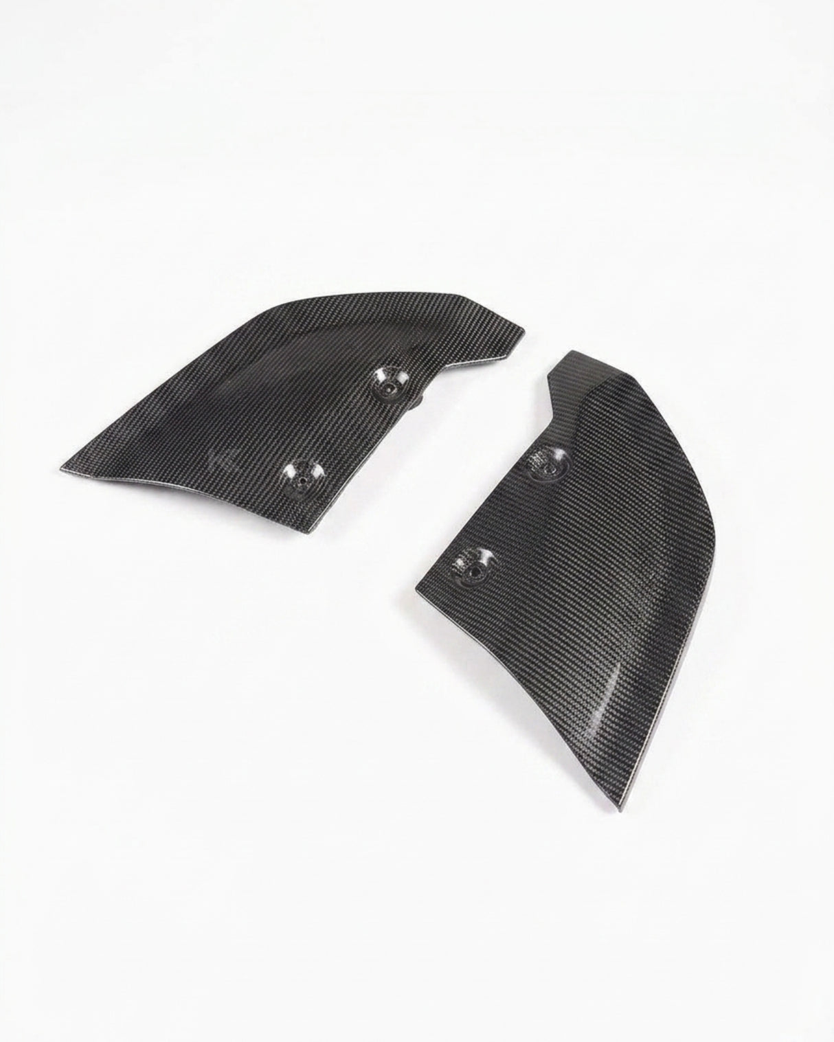 2016–2019 Audi R8 V10 / V10 Plus Coupe 4S Gen 2 Rear Bumper Blades – Carbon Fiber