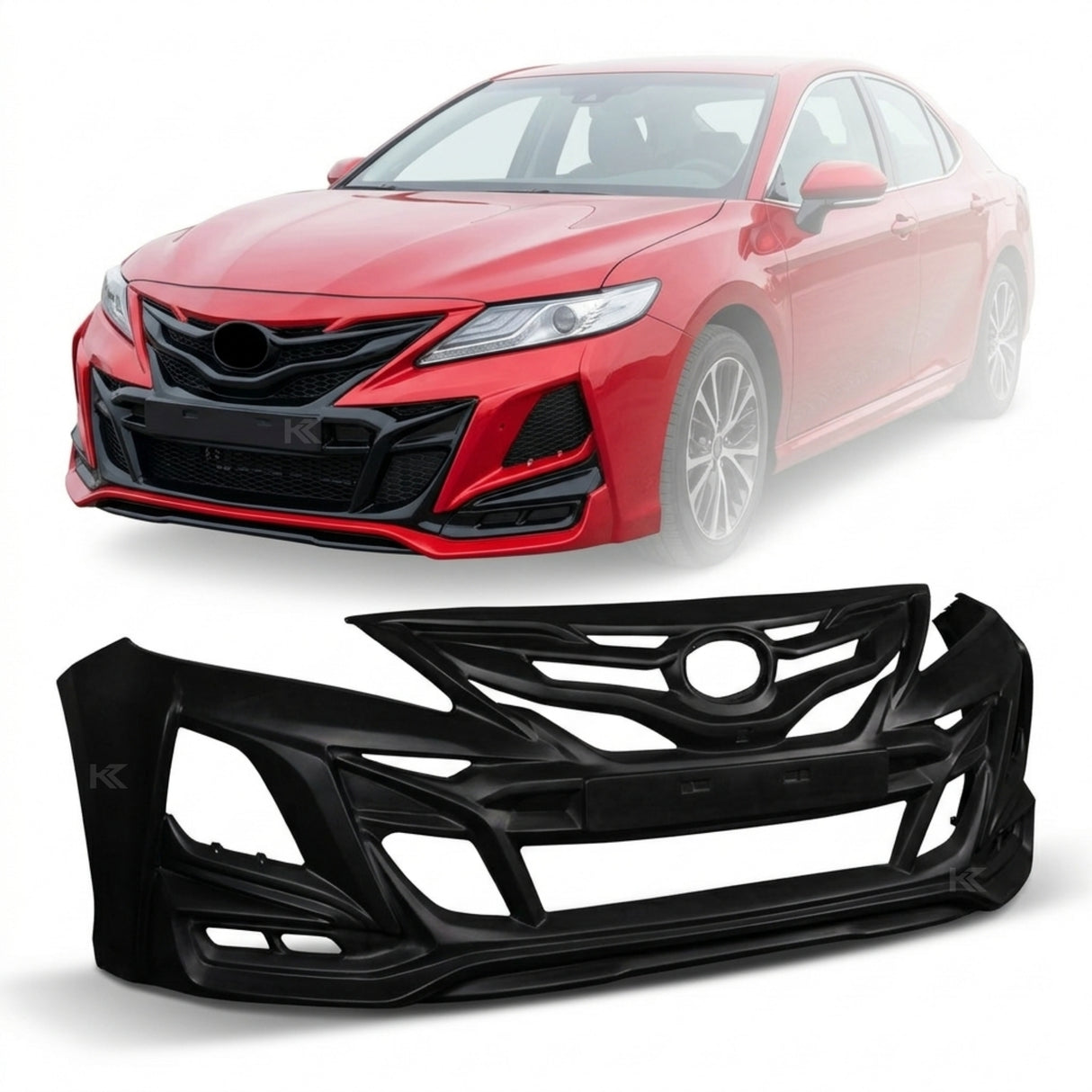 2018–2024 Toyota Camry Speedstar Style Front Bumper Cover – Fiberglass (FRP)