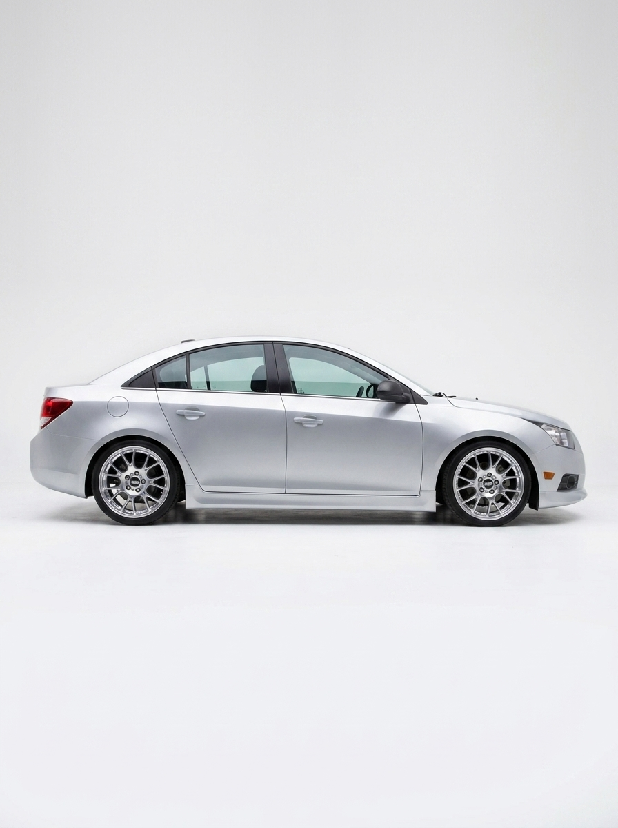 2011-2015 Chevrolet Cruze RS Look Side Skirts Rocker Panels - Polyurethane