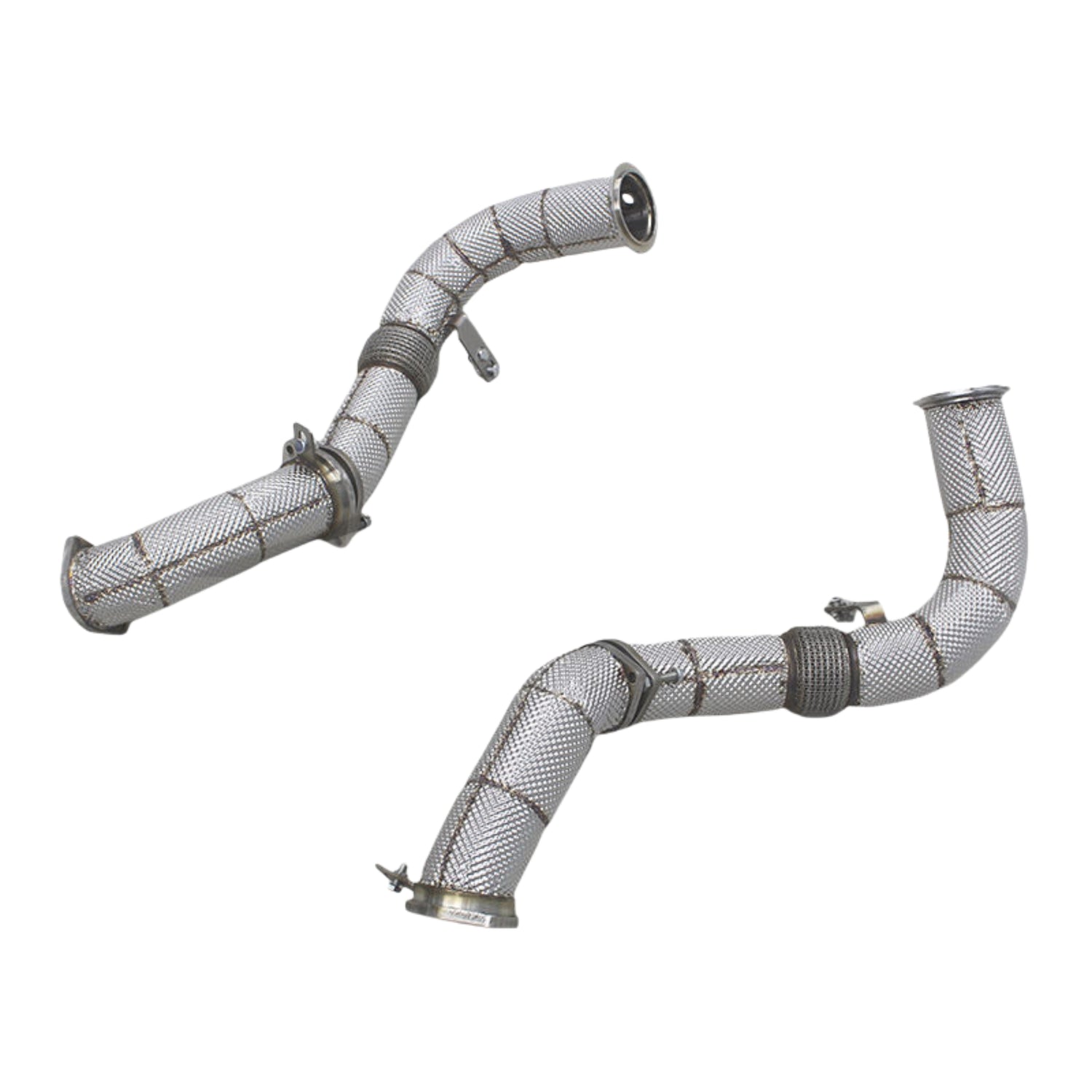 BMW X5 M F95 / X6 M F96 304 Stainless Steel Heat Shield Straight Downpipe 2020+