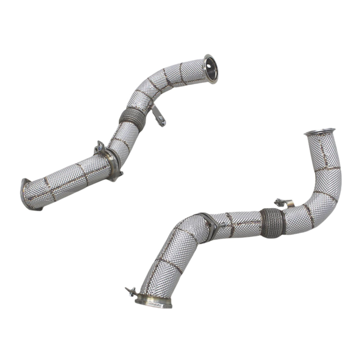 BMW X5 M F95 / X6 M F96 304 Stainless Steel Heat Shield Straight Downpipe 2020+