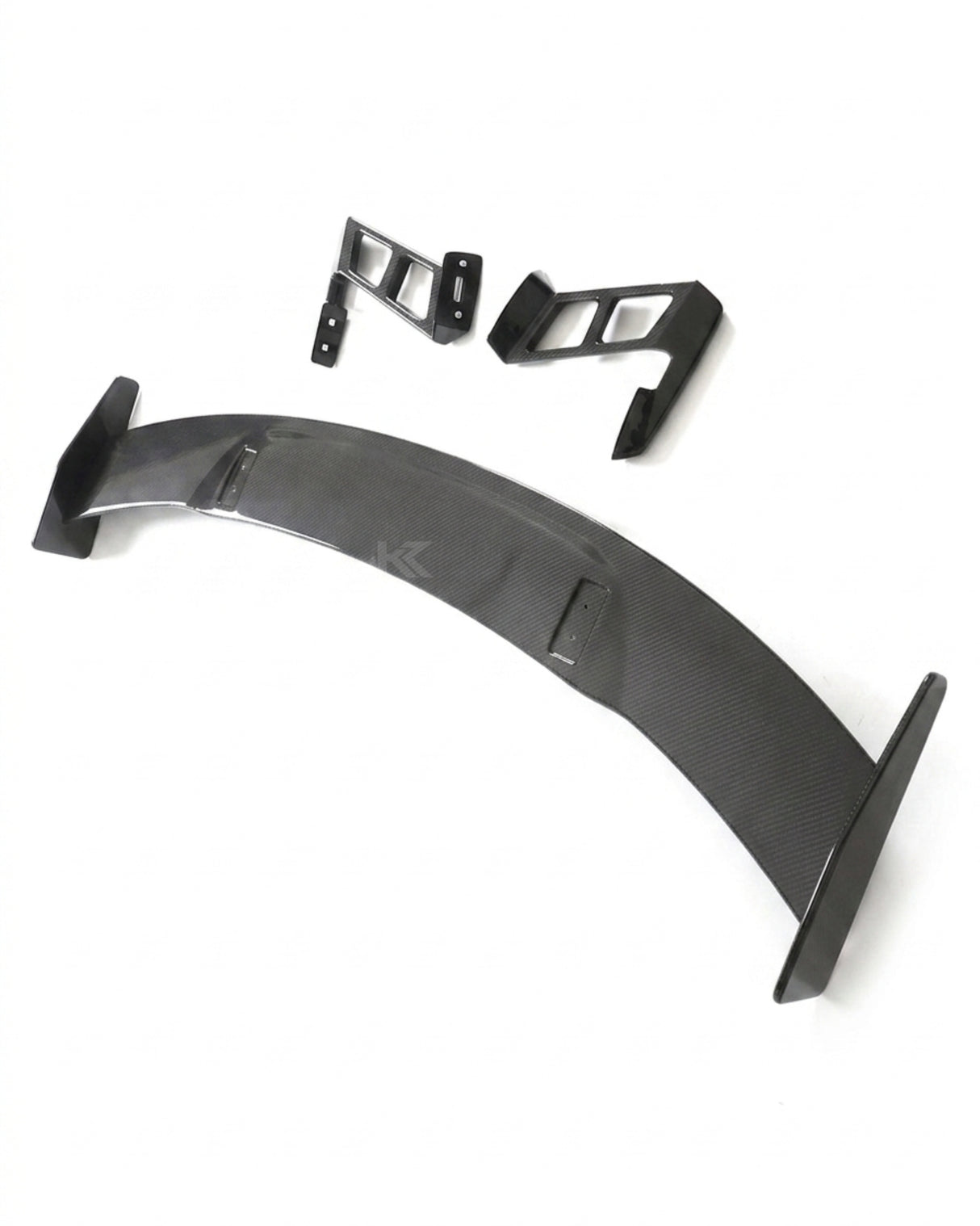 2019–2023 Audi R8 V10 Coupe M-Style High Rear Wing Spoiler – Dry Carbon Fiber