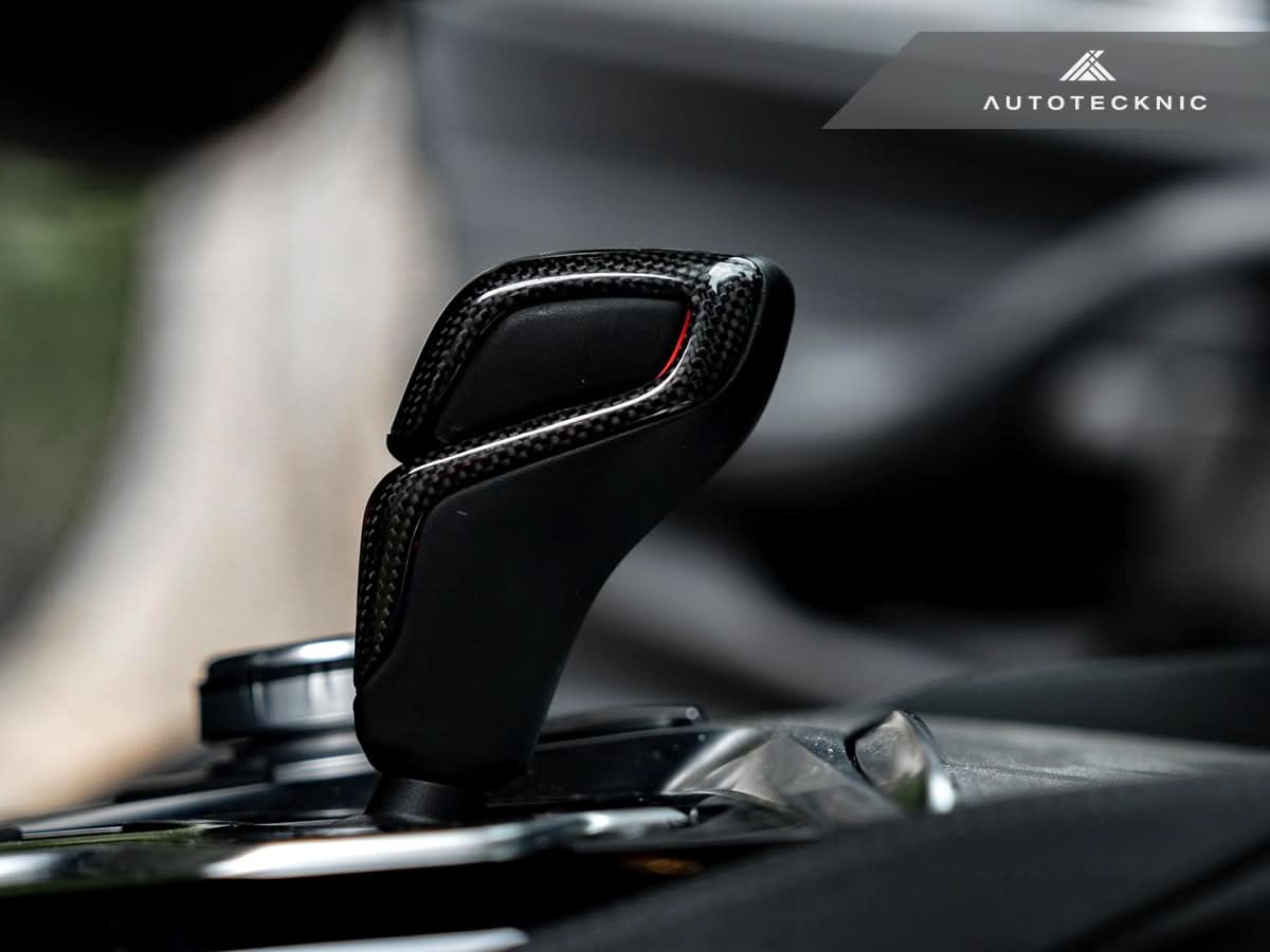 AutoTecknic Carbon Fiber Gear Selector Side Covers - BMW F97 X3M | F98 X4M