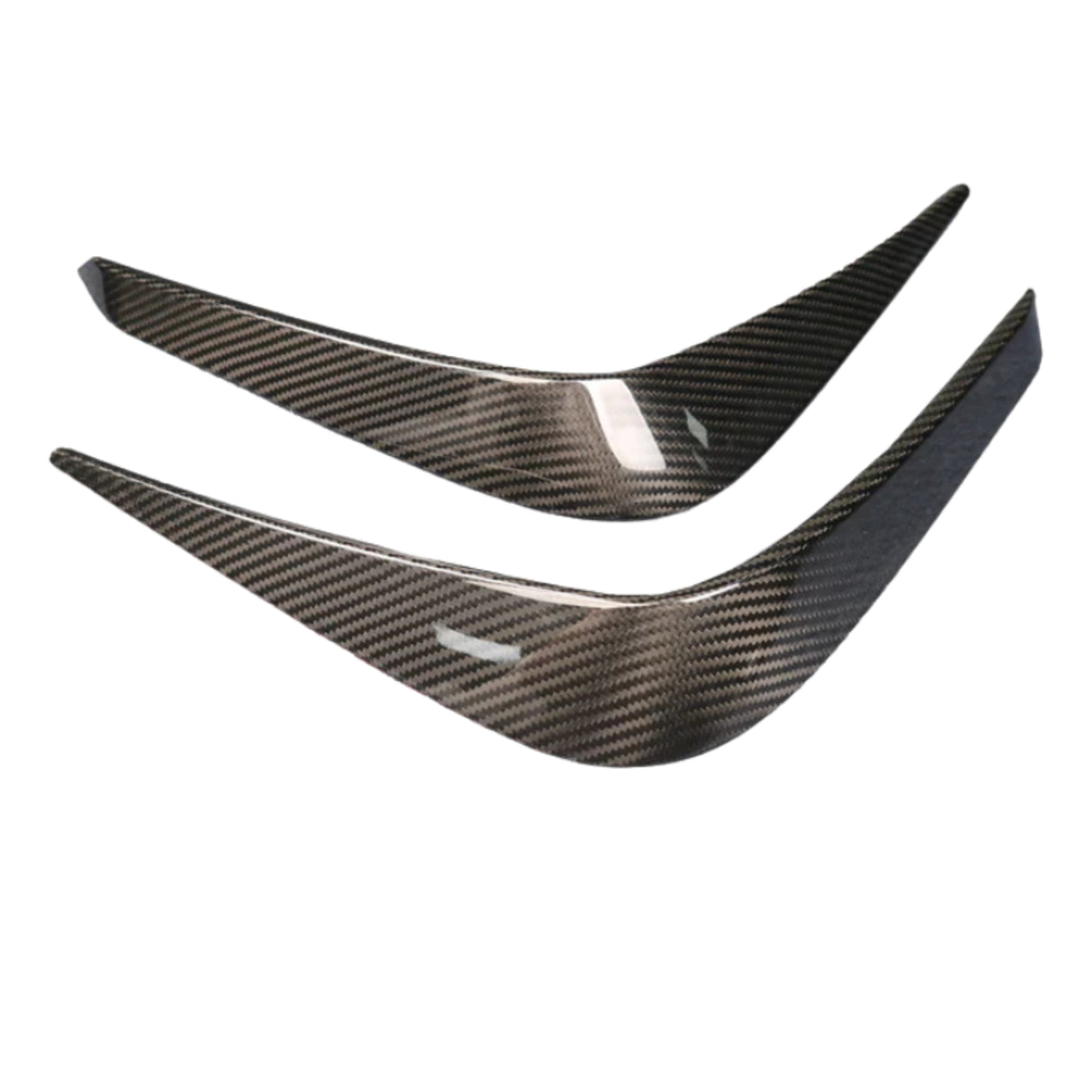 BMW 3/4 Series G80/G81/G82/G83 Carbon Fiber Front Bumper Trims (2019+)