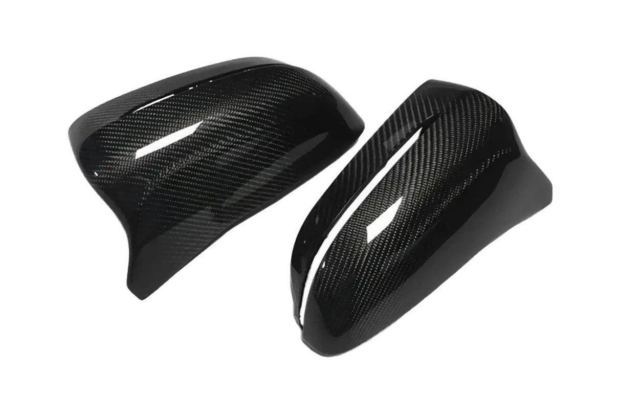 BMW 5 Series F90 M5 M Style Carbon Fiber Side Mirror Cover (2018+) - K2 Industries