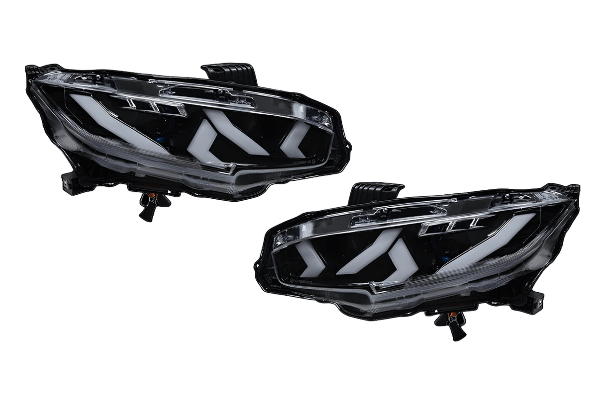 Honda Civic X Lambo Style LED Headlights (2017 - 2020) - K2 Industries