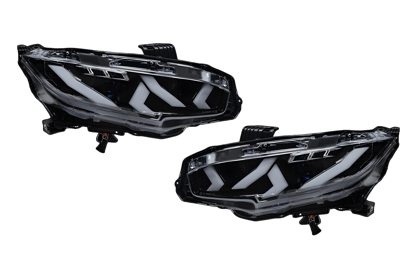 Honda Civic X Lambo Style LED Headlights (2017 - 2020) - K2 Industries