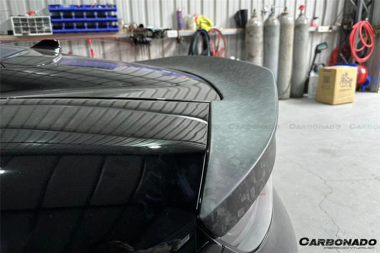 2020-UP Maserati MC20 MCPura SVD Style Dry Carbon Fiber Trunk Spoiler Wing