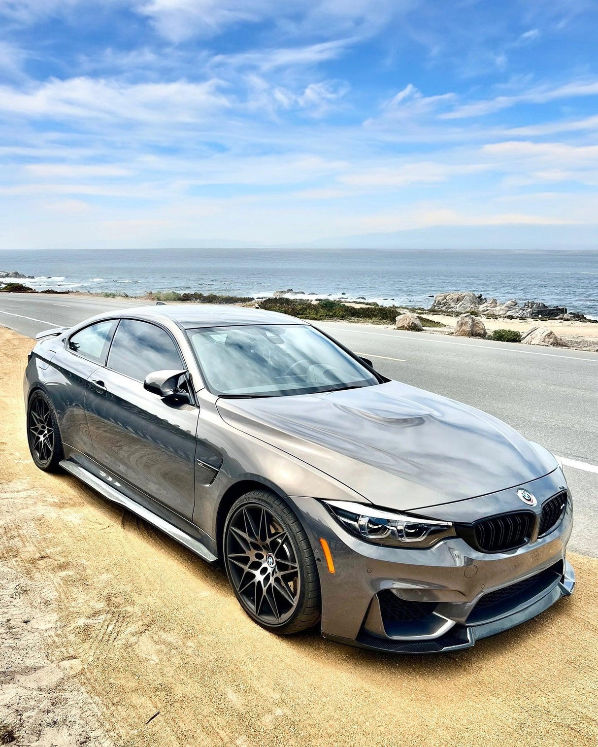 BMW 3 Series F80 M3 | 4 Series F82 M4 M Performance Style Carbon Fiber Side Skirts (2015 - 2019) - K2 Industries