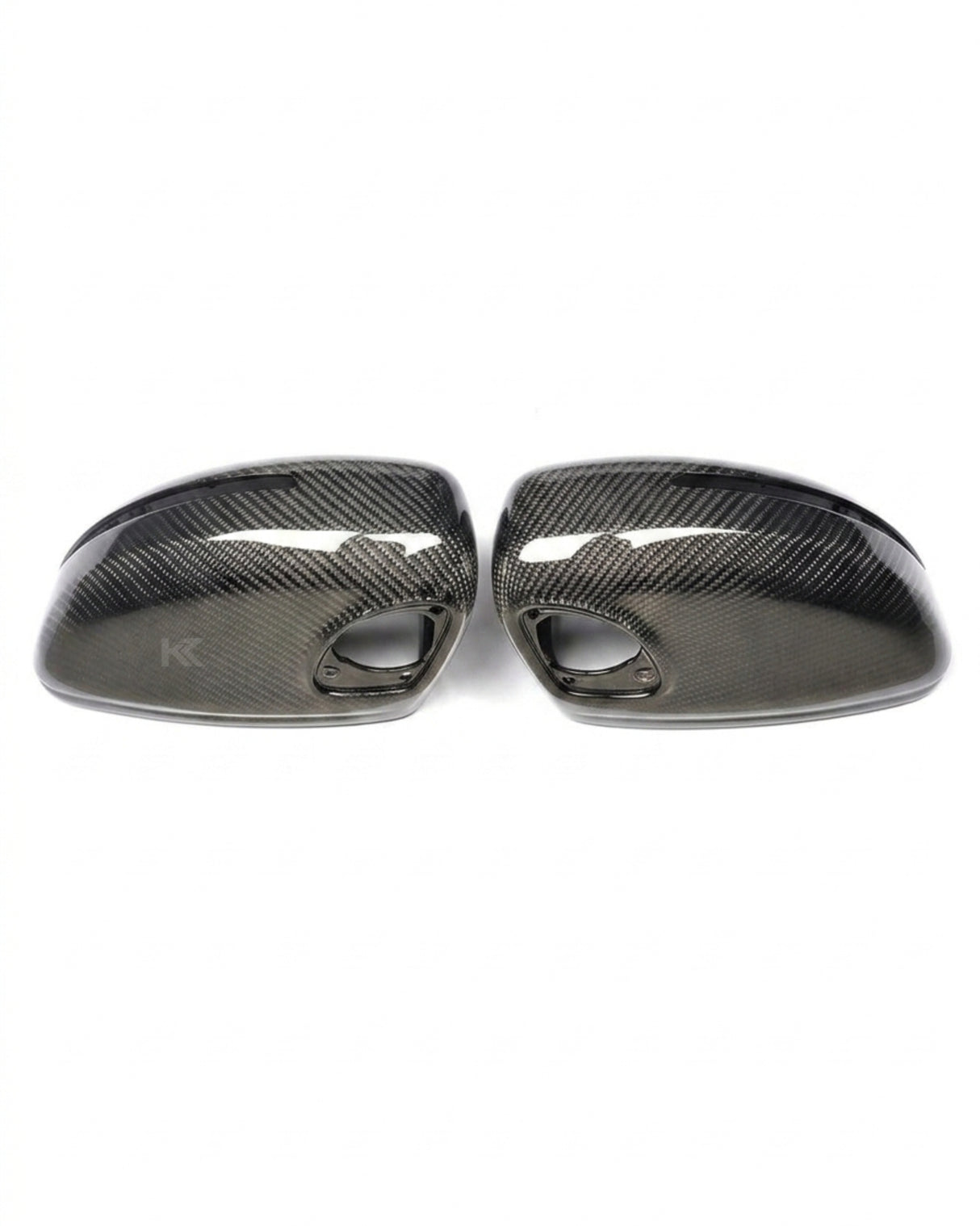 2008–2014 Audi R8 / 2008–2012 Audi TT Side Wing Mirror Covers – Carbon Fiber