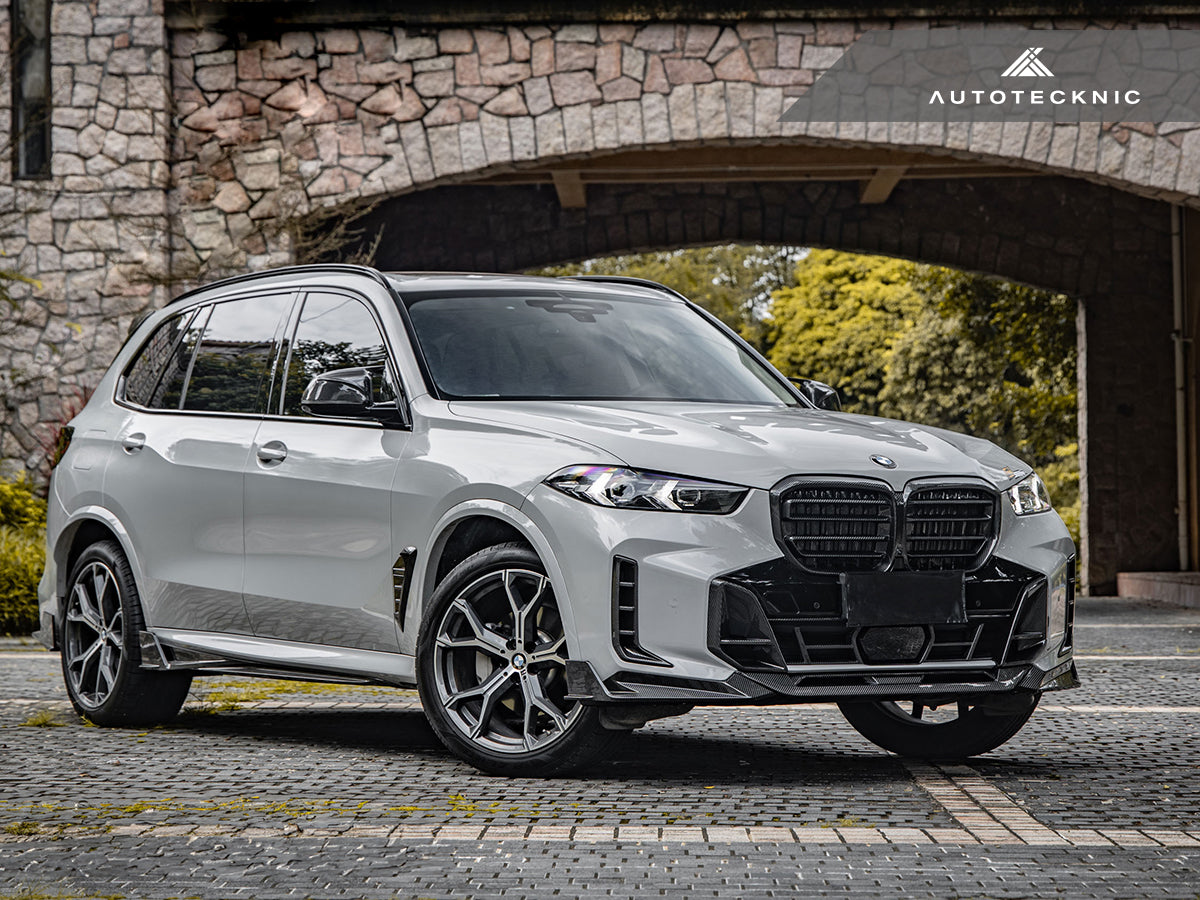 AutoTecknic Carbon Fiber Front Bumper Trim Set - G05 X5 M-Sport LCI