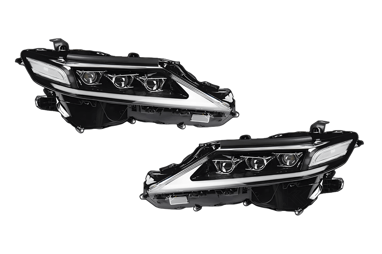 Toyota Camry XSE XLE SE LE Black LED Projector Headlights Upgrade (2018 - 2021) - K2 Industries