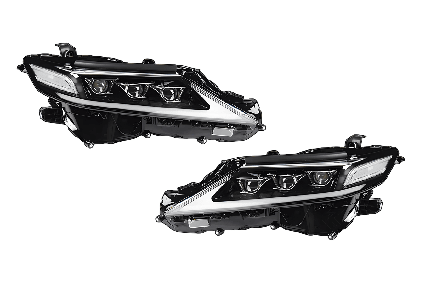 Toyota Camry XSE XLE SE LE Black LED Projector Headlights Upgrade (2018 - 2021) - K2 Industries
