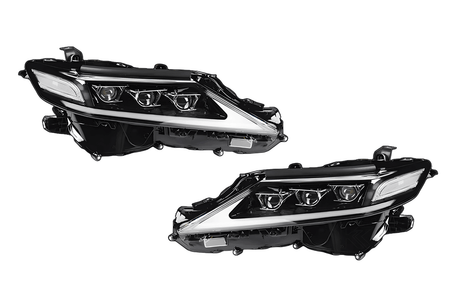 Toyota Camry XSE XLE SE LE Black LED Projector Headlights Upgrade (2018 - 2021) - K2 Industries