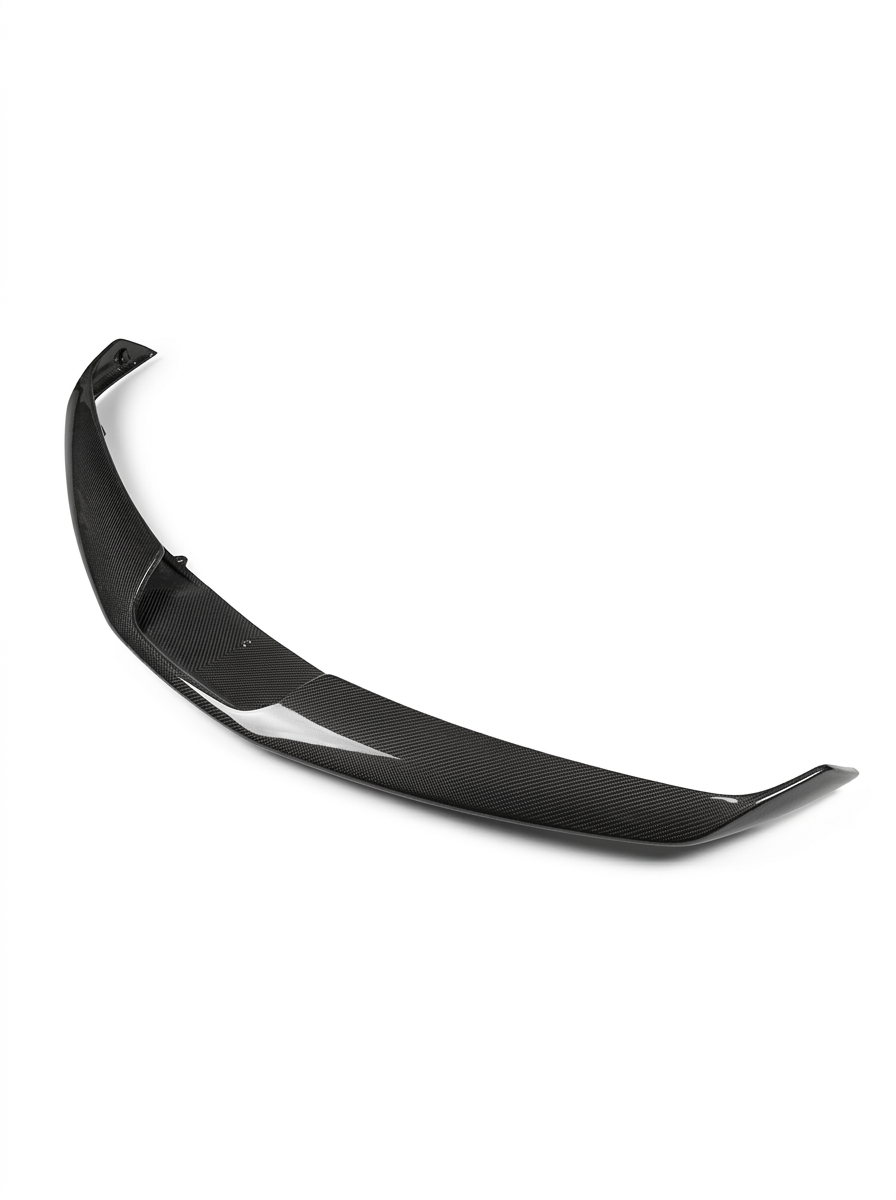 2019+ Ferrari SF90 OEM Style Bolt-On Front Lip Splitter - Dry Carbon Fiber