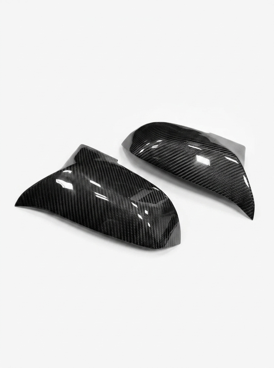 BMW 1 & 2 Series F20 F21 F22 F32 F87 M135i M140i M Style Carbon Fiber Side Mirror Covers (2012 - 2019)