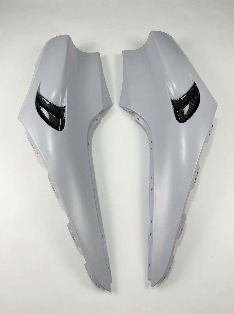 McLaren 720S Spider Carbon Fiber Front Fenders 765LT Style Sports 2017 - 2019 Pair