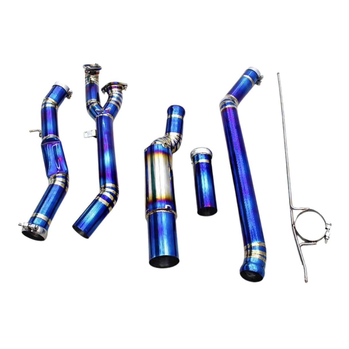 BMW 3/4 Series M3/M4 G80/G82 Titanium Single Midpipe Straight-through Catback 2021+