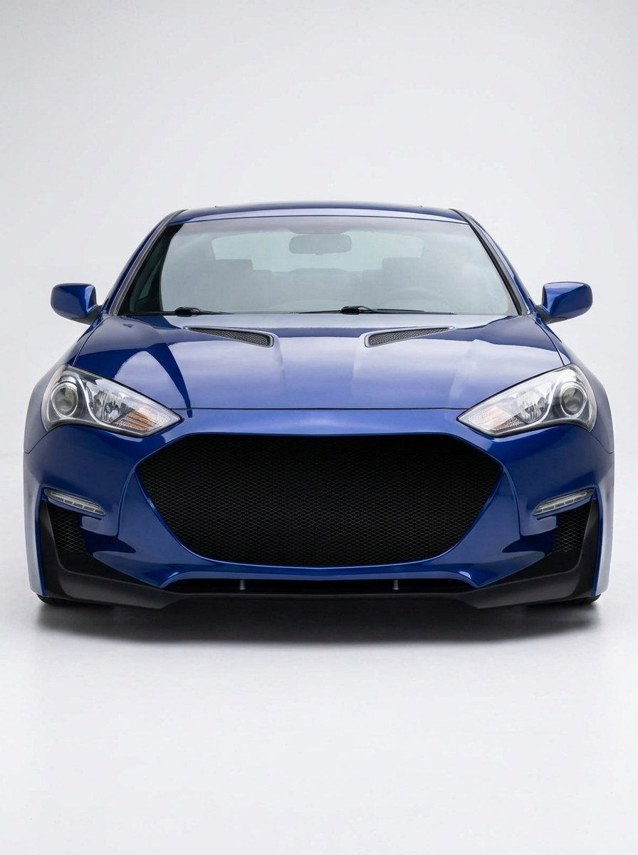 2013-2016 Hyundai Genesis Coupe MSR Style Front Bumper Cover - FRP