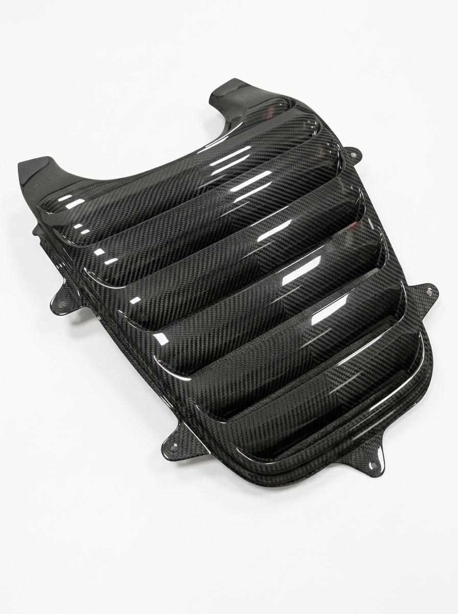 2011-2017 McLaren MP4-12C 650S OEM Style Engine Cover - Real Carbon Fiber