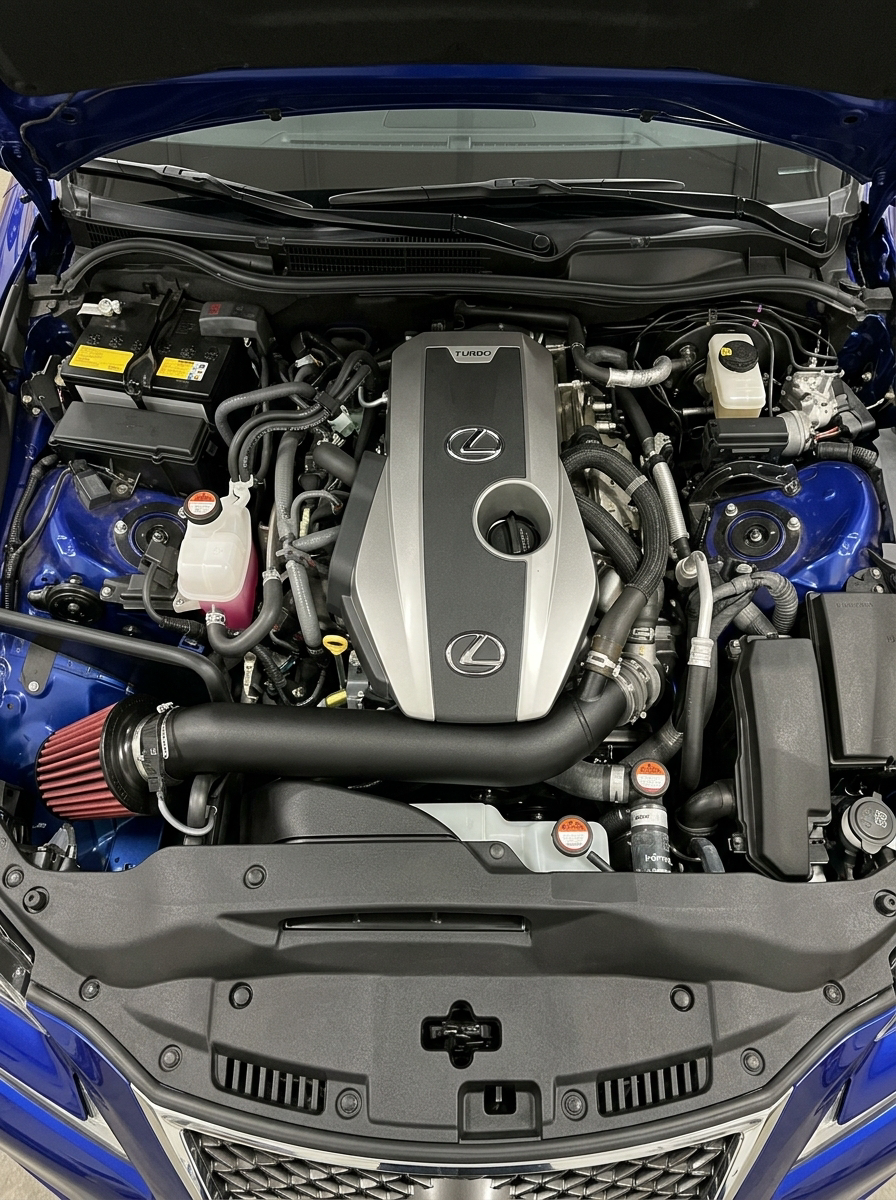 Lexus IS200t 8AR-FTS 2.0L Turbo High Flow Cold Air Intake System 2015 - 2017 OE KD4190