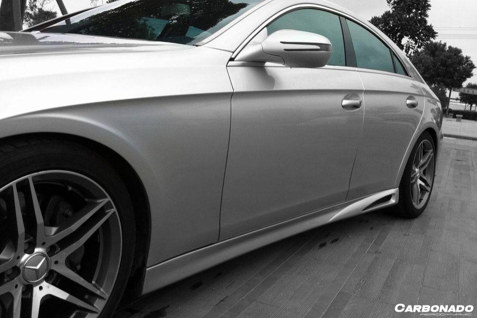 2005-2009 Mercedes Benz W219 Cls Class L Style Side Skirts