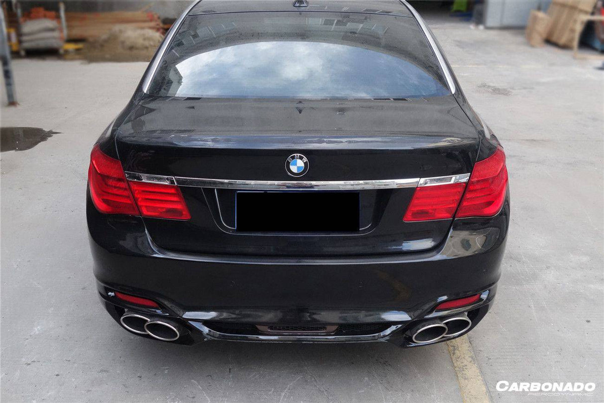 2009-2015 BMW 7 Series F01 F02 WD Style Rear Bumper With Tips