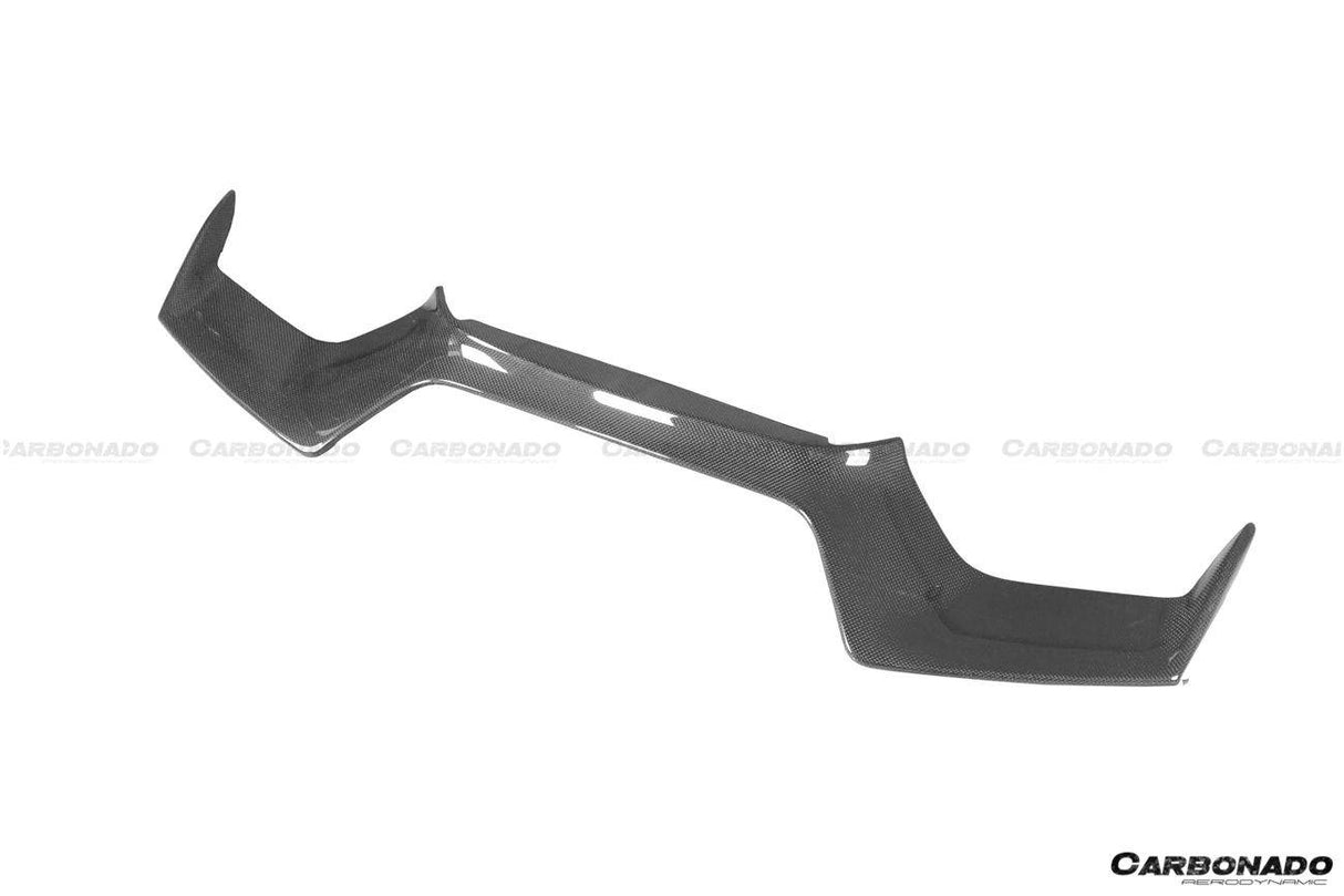 2018-2022 Ferrari 488 Pista OEM Style Carbon Fiber Front Bumper Middle Lip