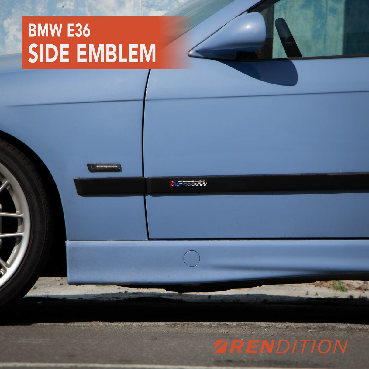 BMW E36 SIDE EMBLEM - K2 Industries