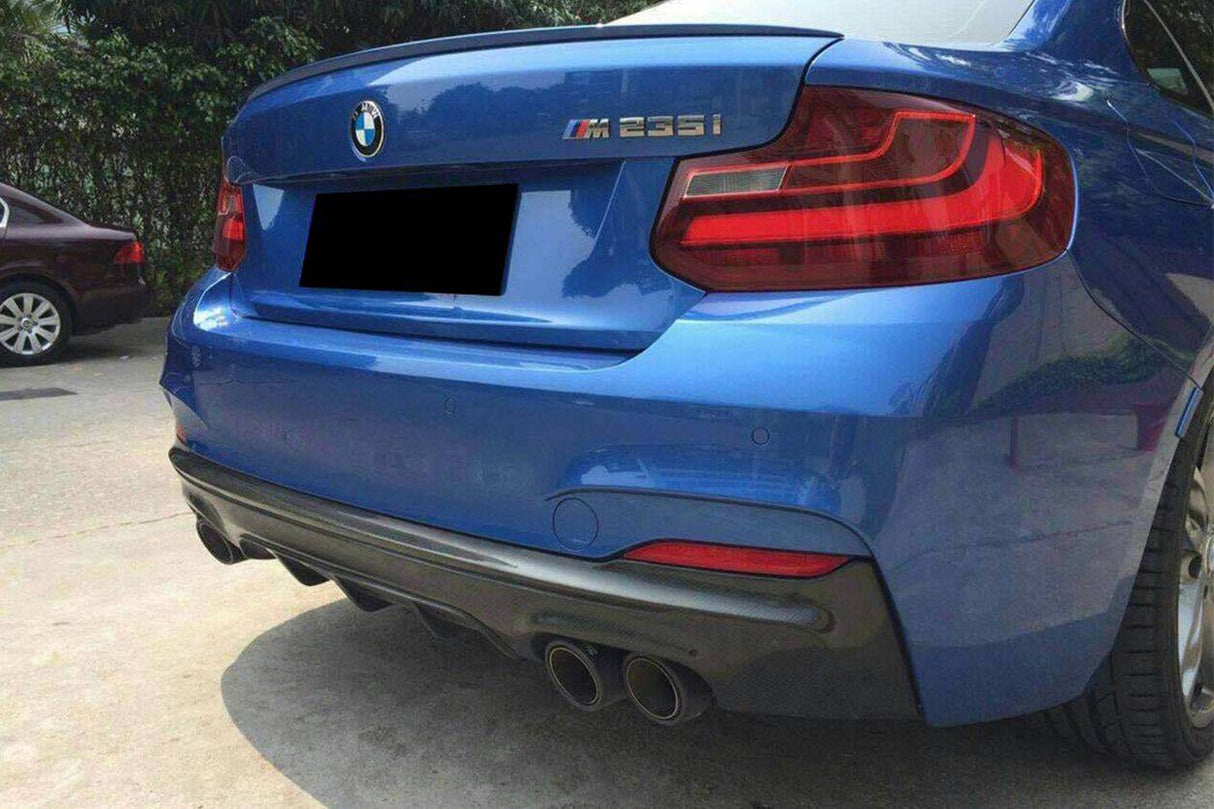 2013-2016 BMW 2 Series F22 F23 MP Style Rear Lip (M-Tech Only)