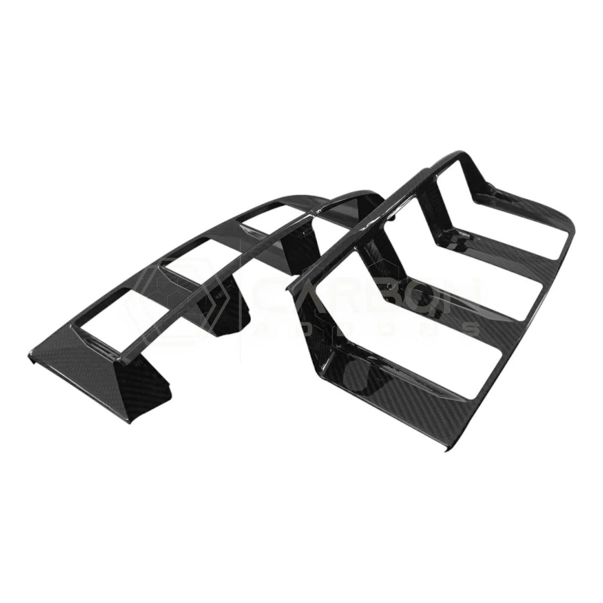 2024+ S650 Mustang Hard Carbon Fiber Taillight Trim Cover