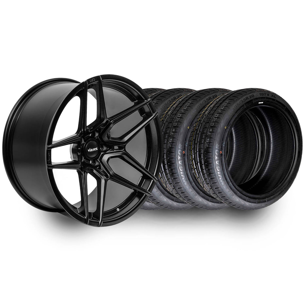20x11 VXC Widebody Style Wheels & Tire Package - Vicrez